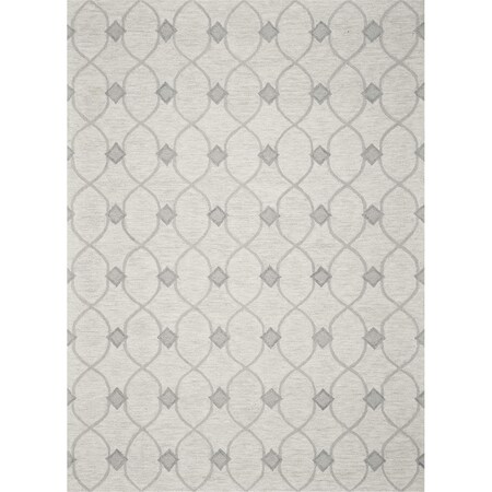 Palacedesigns Wool Ivory Area Rug - Ivory - 3 ft. 3 in. x 5 ft. 3 in. PA3666323
